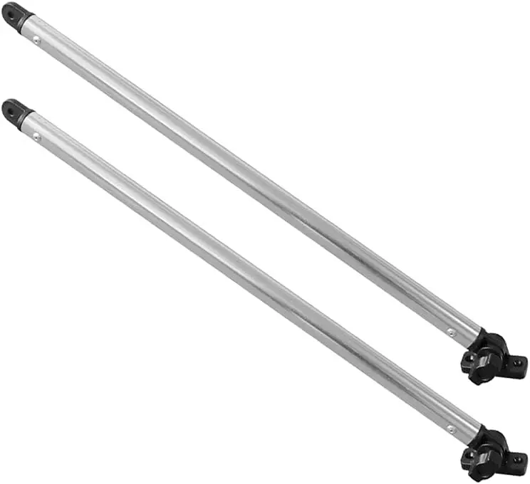 Round Tube Fixed Length Bimini Top Support Poles - ◉25MM