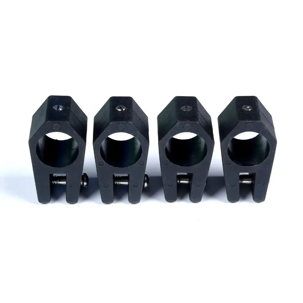 4PCS Nylon Boat Canopy 7/8" 22mm Slide Cap Tube Eye End Cap Bimini Top Fitting