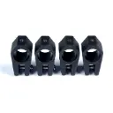 4PCS Nylon Boat Canopy 7/8" 22mm Slide Cap Tube Eye End Cap Bimini Top Fitting