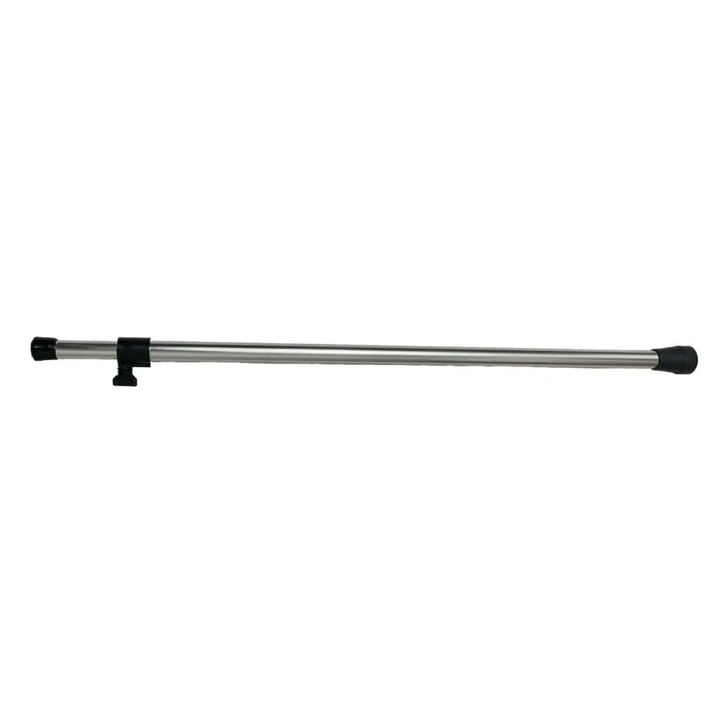 Heavy Duty Aluminum Boat Cover Support Pole - Secure Screw-Lock System -  Supports 170 lbs - Non-Slip Rubber Crutch Tip - Prevents Water Pooling & Cover Sagging