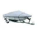 Waterproof Boat Cover - Fits Bass, V-Hull, Tri-Hull, Fish & Ski, Runabout Bowrider Boats