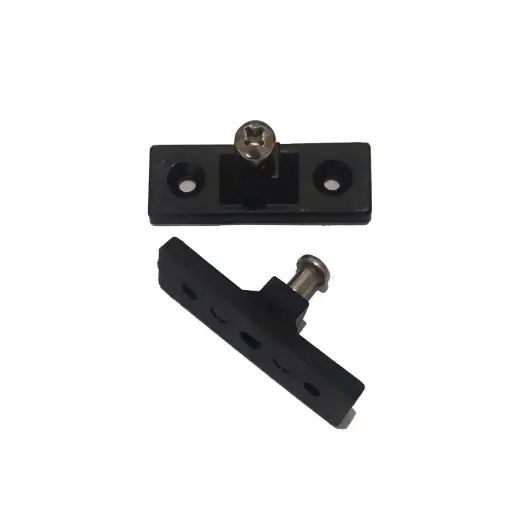 [KI-O9TQ-ZYPU] Side Mount Deck Hinge for Boat Bimini Top Fitting Boat Shade Cover, Hinge Fitting Side Mount Slide 7/8" W, 2-1/4 L