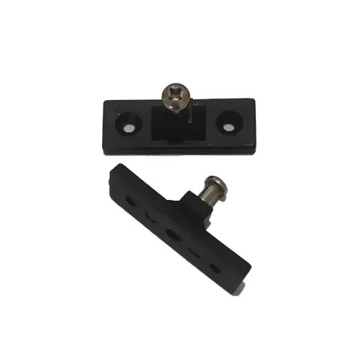 [KI-O9TQ-ZYPU] Side Mount Deck Hinge for Boat Bimini Top Fitting Boat Shade Cover, Hinge Fitting Side Mount Slide 7/8" W, 2-1/4 L