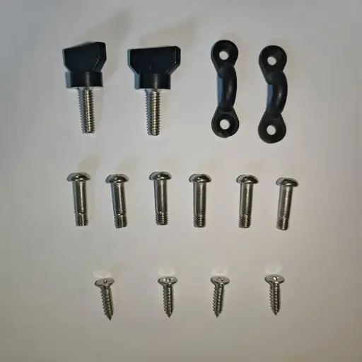 [U7-MJHX-YO4O] Stainless Steel Screw for Bimini Top Side Mount Deck Hinge M6 for Boat