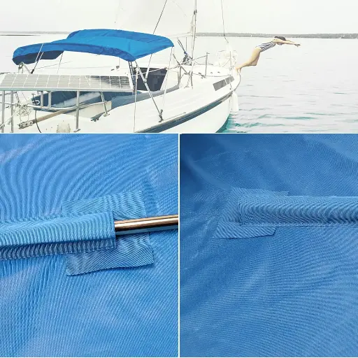 3 Bow Bimini Top Sheet Cover-◉25MM